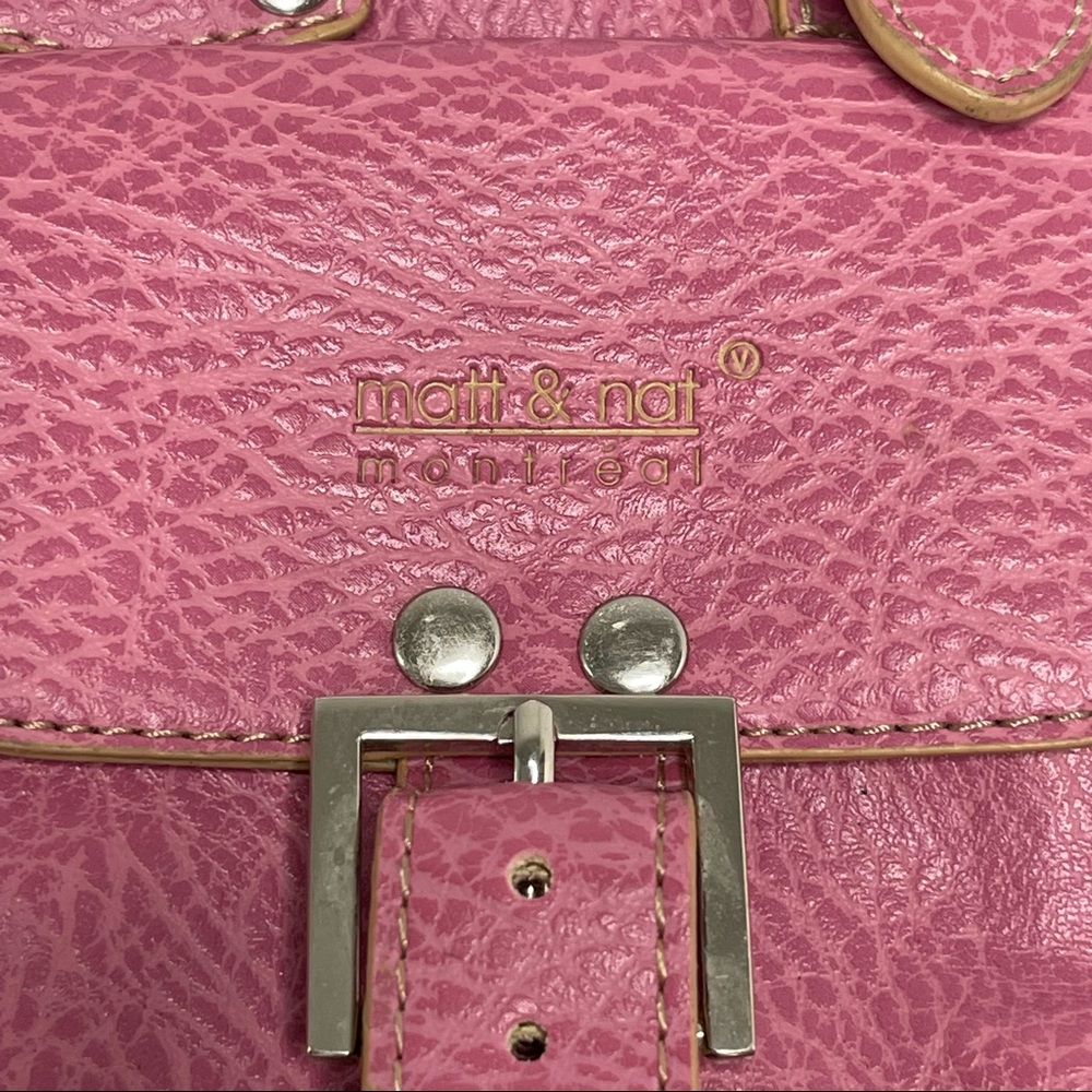 Matt & Nat Pink Shoulder Bag - Picture 4 of 5